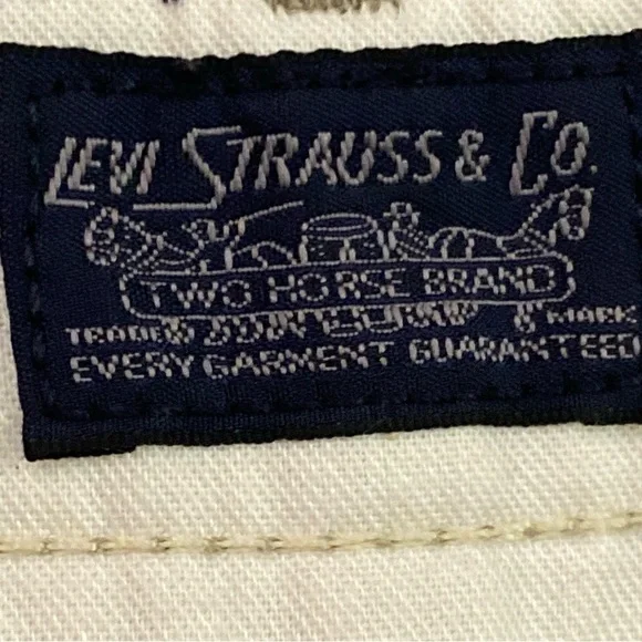 Levi's Two Hose Brand Khaki Pants Men’s Size 38 X 34 Chino Straight  Flat Front - Picture 13 of 16